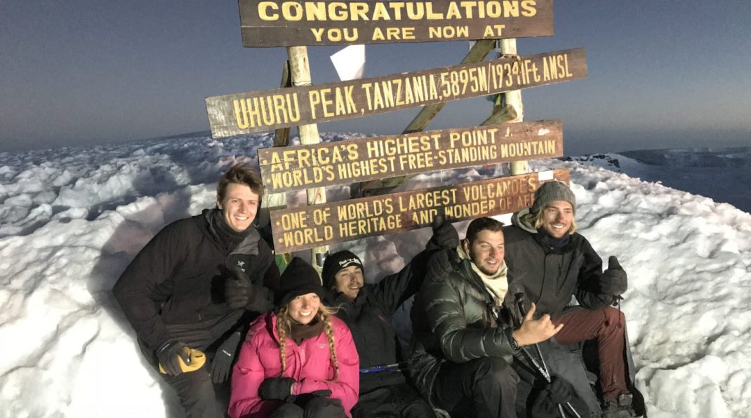 Yuujou finalist, Joey, summits Mount Kilimanjaro.