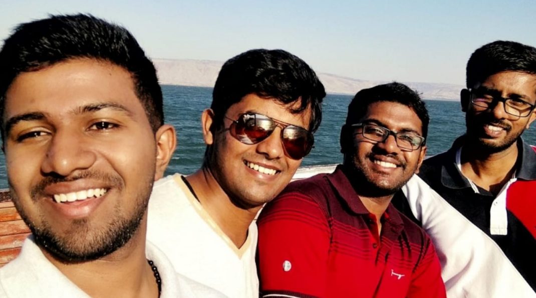 Yuujou finalist, John, enjoys a boat ride with friends.