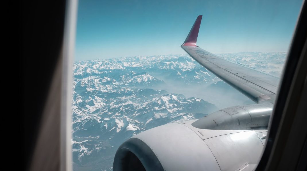 The view out of an airplane, something a TCK is used to seeing.