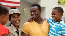 Book Cheerful female mid-adult african american soldier (Photo via Envato Elements)