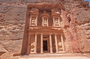 The Treasury in Petra, Jordan (Photo via Envato Elements)