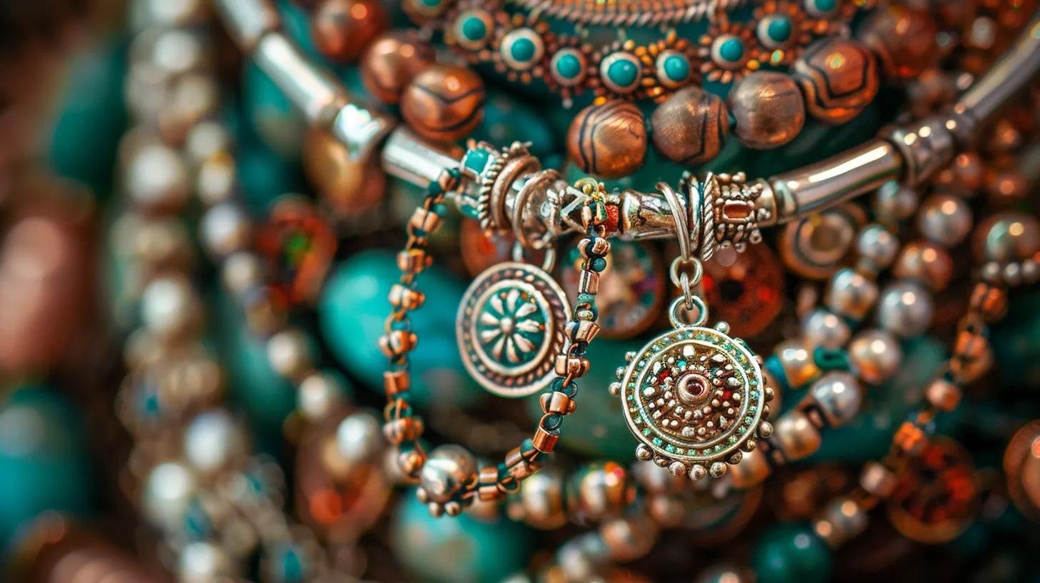 Handmade jewelry inspired by unique cultural identities motifs