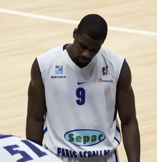 David Noel III with Paris-Levallois Basketball Club (Photo by Mickael Denet)