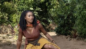 Amandla Stenberg plays Amari in Children of Blood and Bone from Paramount Pictures. | PHOTO CREDIT LEPHATSE MOTSHANA COURTESY OF © 2026 PARAMOUNT PICTURES. ALL RIGHTS RESERVED.