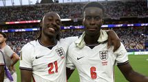 Eberechi Eze and Marc Guehi at 2026 FIFA Men's World Cup (Photo courtesy England FA)