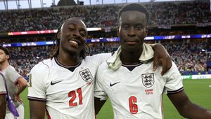Eberechi Eze and Marc Guehi at 2026 FIFA Men's World Cup (Photo courtesy England FA)