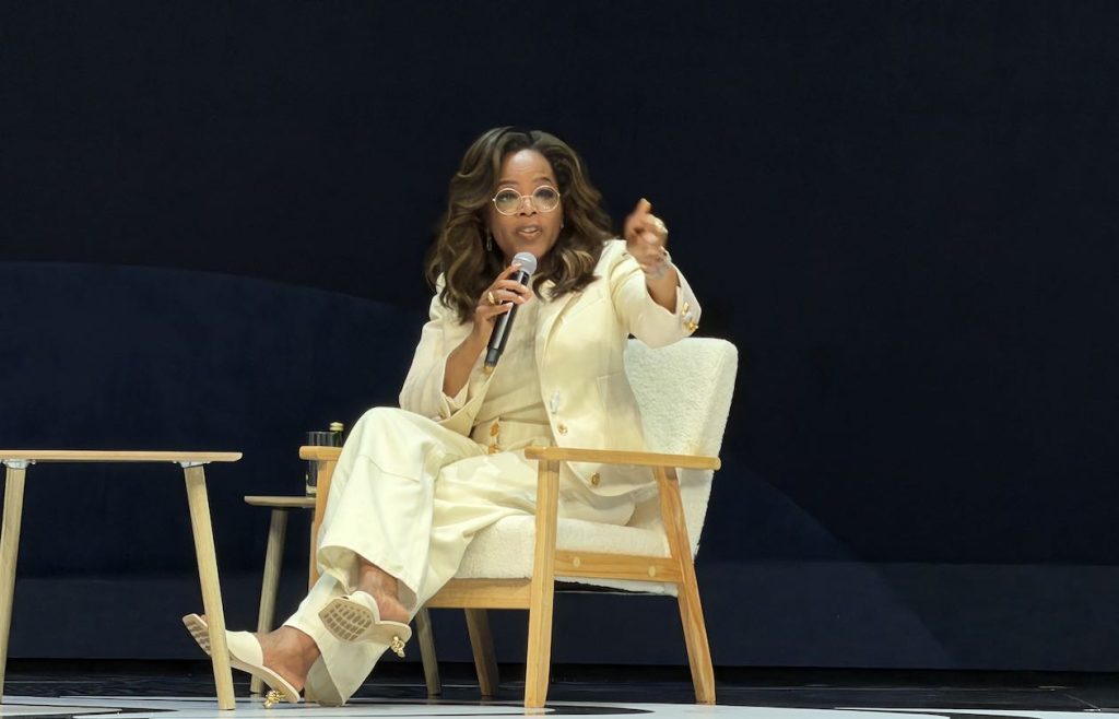 Oprah Winfrey at Cannes Lions 2026 (Photo by John Liang)