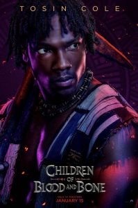 Tosin Cole in 'Children of Blood and Bone' (PHOTO COURTESY OF © 2026 PARAMOUNT PICTURES)