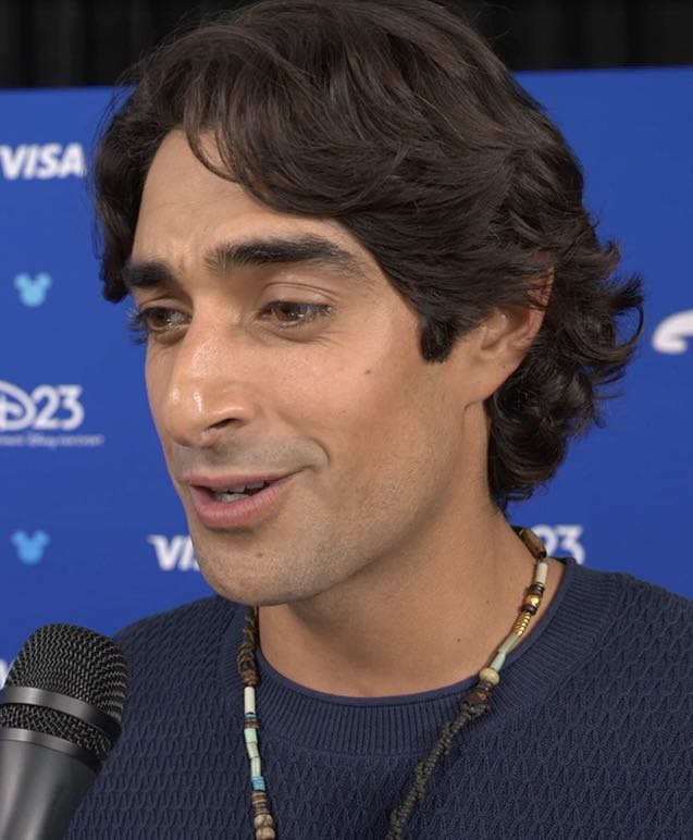 Eman Esfandi at the 2026 D23 Entertainment Showcase (Photo courtesy Walt Disney Pictures)