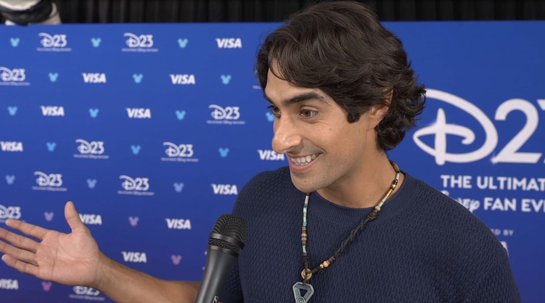 Eman Esfandi at the 2026 D23 Entertainment Showcase (Photo courtesy Walt Disney Pictures)