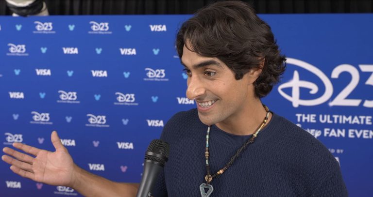 Eman Esfandi at the 2026 D23 Entertainment Showcase (Photo courtesy Walt Disney Pictures)